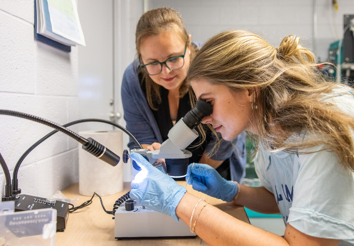 UTulsa biologists fish for answers in the lab – and the deep blue sea